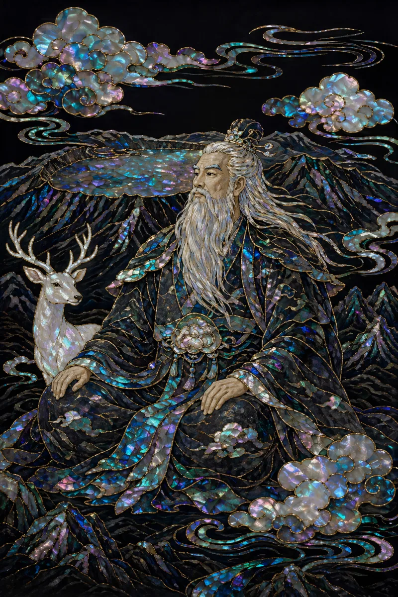 한라산신 무신도