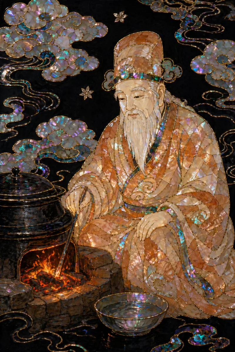 조왕신 무신도