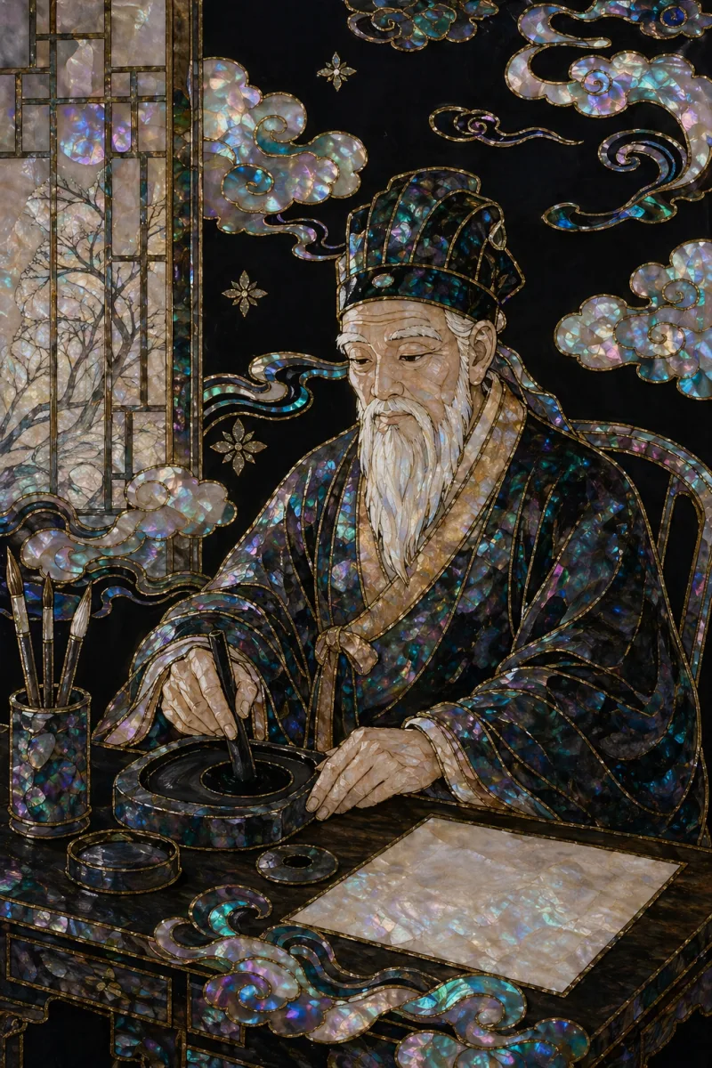 벼루신 무신도