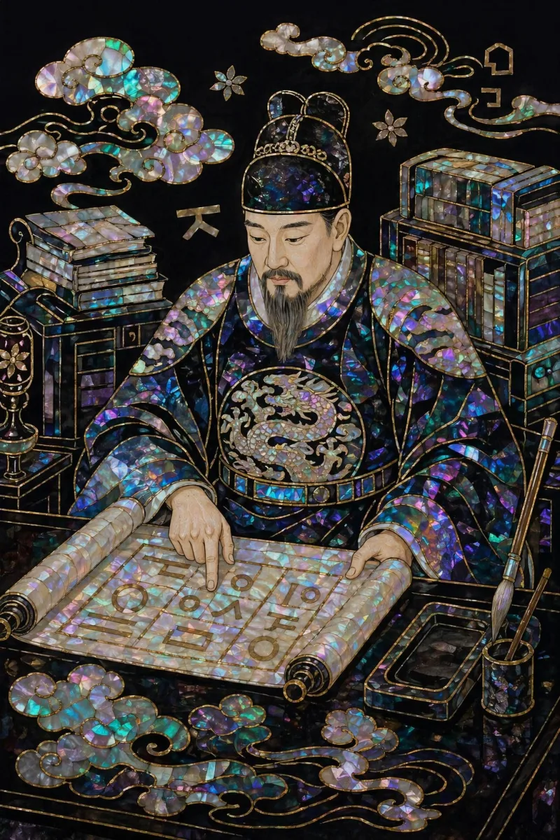 세종대왕 무신도