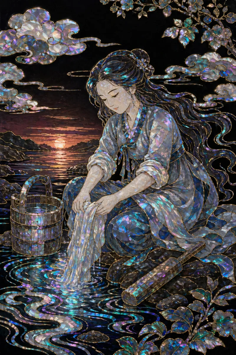물할미 무신도