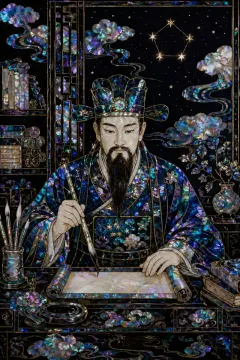 문창제군 무신도