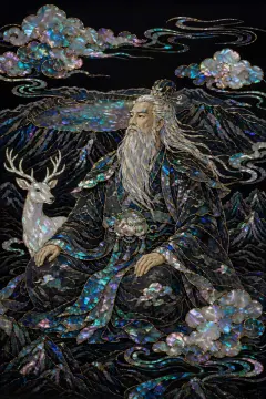 한라산신 무신도