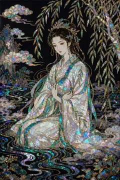 유화부인 무신도